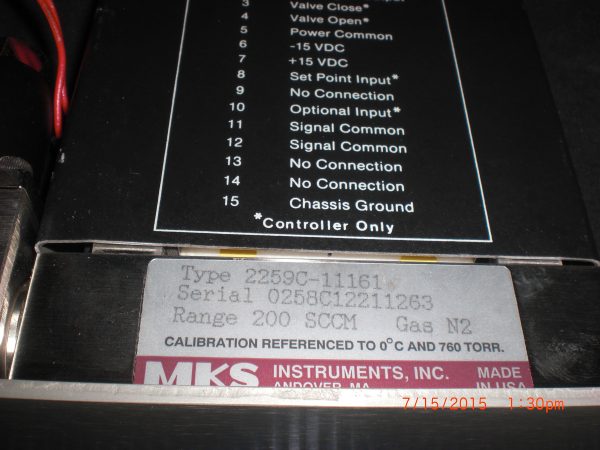 MKS 2259C11161 - Image 2
