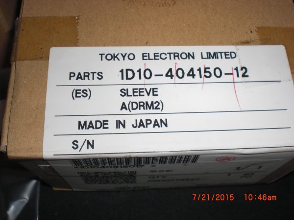 TOKYO ELECTRON TEL ES1D1040415012 - Image 2