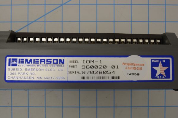 EMERSON IOM1