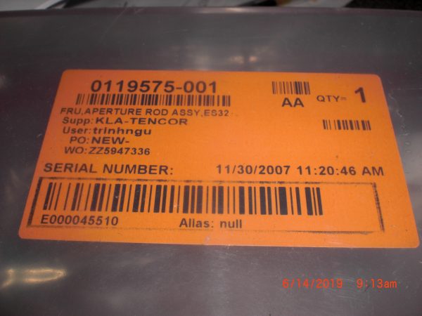 KLA TENCOR 0119575001