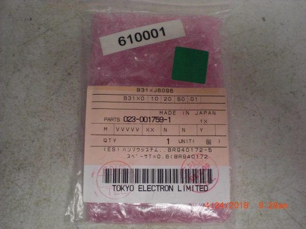 TOKYO ELECTRON TEL 0230017591