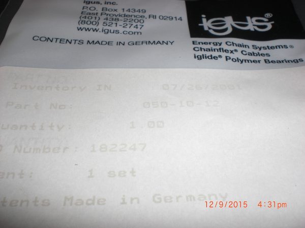 IGUS 0501012 - Image 3