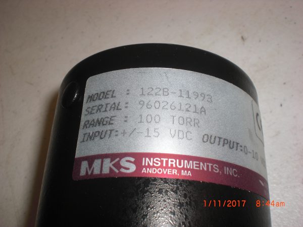 MKS 122B11933 - Image 2