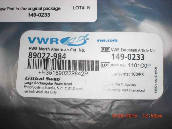VWR SCIENTIFIC PRODUCTS 1490233 - Image 2
