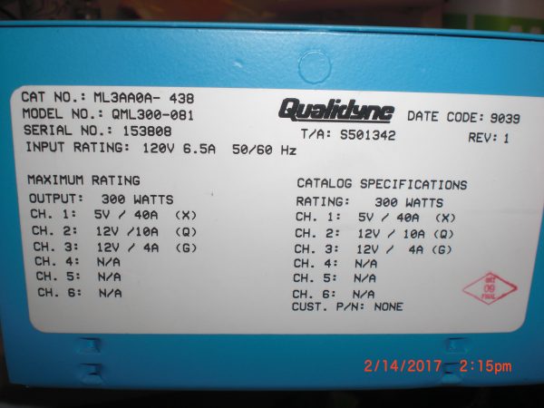 QUALIDYNE 189104ML3AAA0A438 - Image 2
