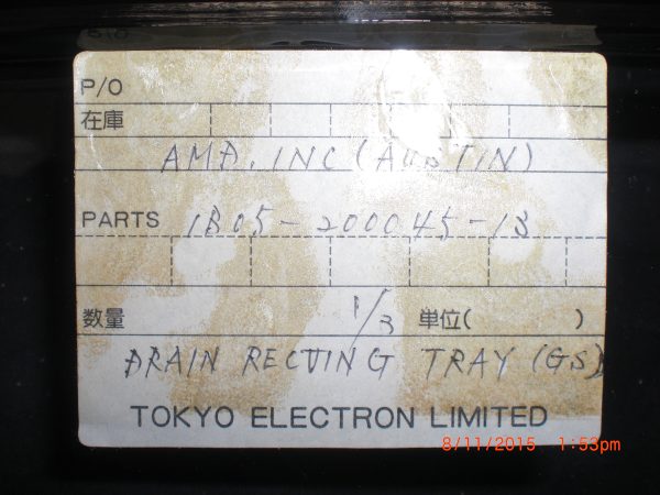 TOKYO ELECTRON TEL 1B0520004513 - Image 2