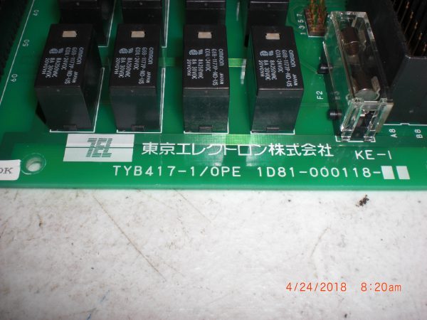 TOKYO ELECTRON TEL 1D81000118 - Image 2