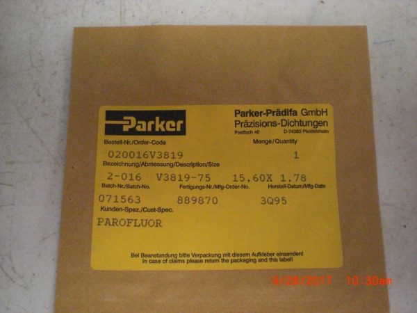PARKER 2016