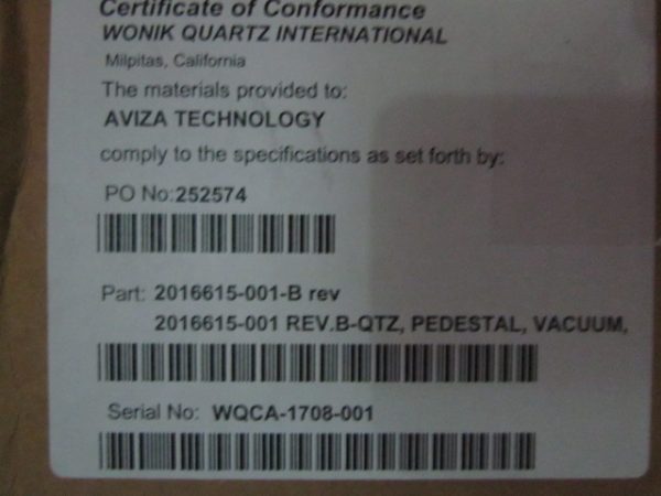 AVIZA TECHNOLOGY 2016615001 - Image 4