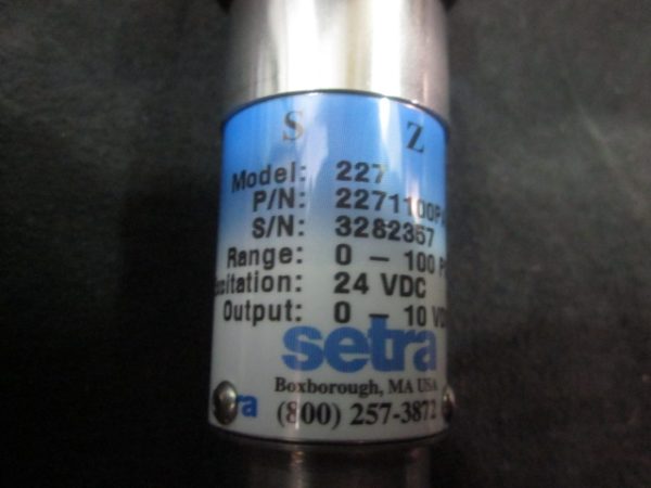 SETRA SYSTEMS INC 2271100PAE52CD9F - Image 4