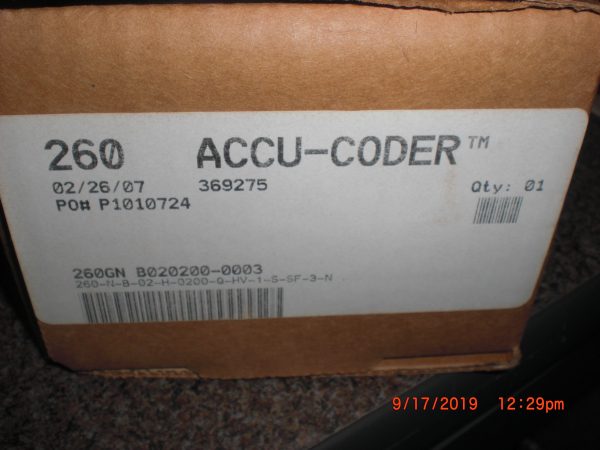 ACCUCODER 250nb02h0200qhv1ssf3n - Image 3