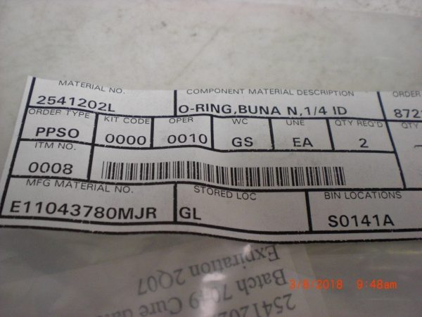 VARIAN 2541202L - Image 2
