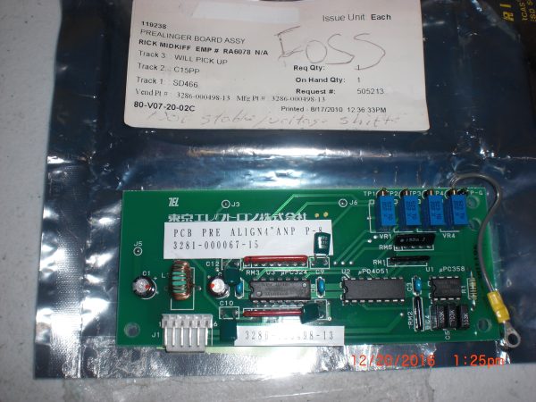 TOKYO ELECTRON TEL 328100006715