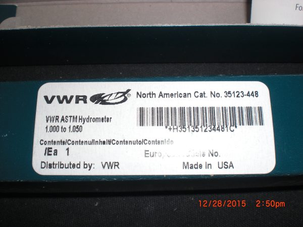 VWR SCIENTIFIC PRODUCTS 35123448 - Image 2