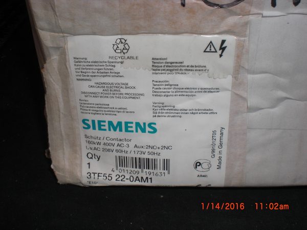 SIEMENS 3TF55220AM1