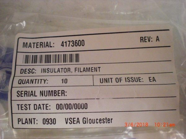 VARIAN 4173600 - Image 2