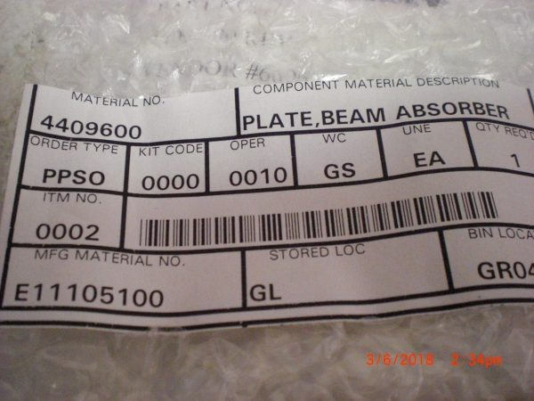 VARIAN 4400600 - Image 2