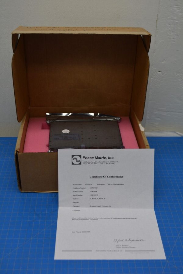 NATIONAL INSTRUMENTS CORPORATION FSW0010