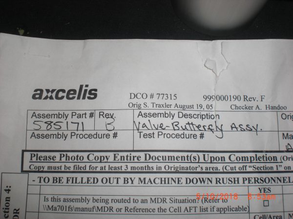 AXCELIS 585171 - Image 2