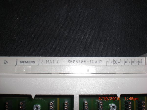 SIEMENS 6ES54654UA12 - Image 2