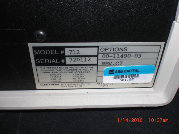 LUXTRON 712 - Image 3