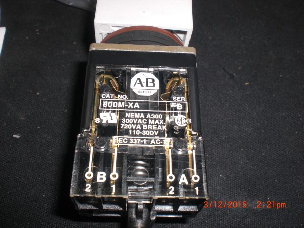 ALLEN-BRADLEY 800MSXOA - Image 3