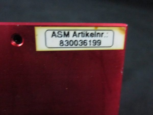 ASM AMERICA INC 830036199 - Image 2