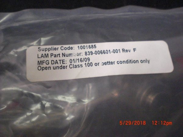 LAM RESEARCH CORPORATION 893006601001 - Image 2