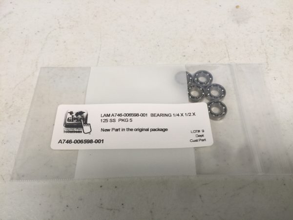LAM RESEARCH CORPORATION A746006598001