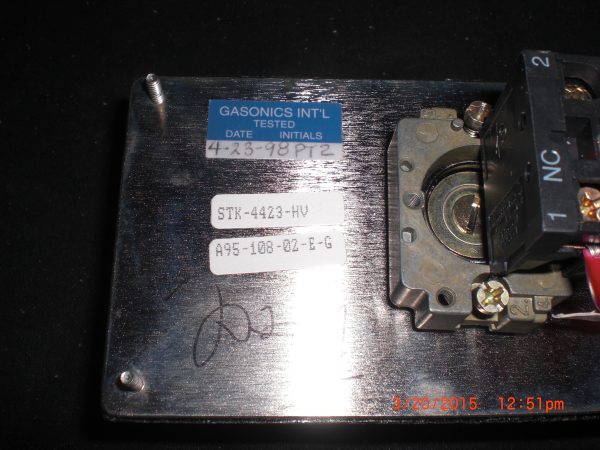 GASONICS A9510802EG - Image 3