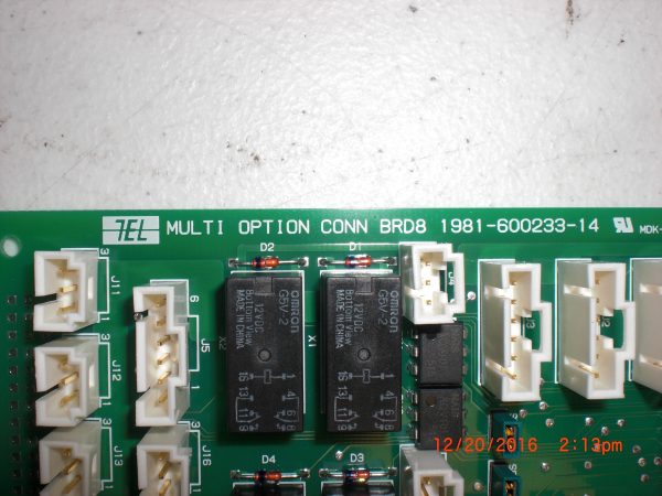TOKYO ELECTRON TEL CT198160023314 - Image 2
