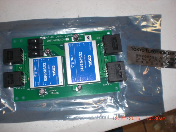 TOKYO ELECTRON TEL CT298160031012