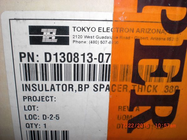 TOKYO ELECTRON TEL D12081307 - Image 4