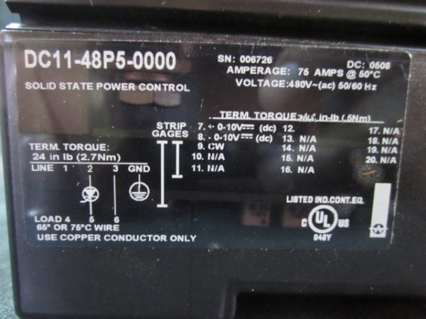 WATLOW DC1148P50000 - Image 3