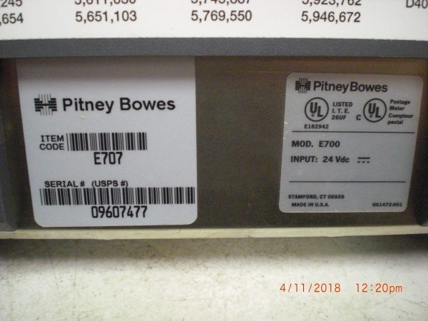 PITNEYBOWES E700 - Image 2