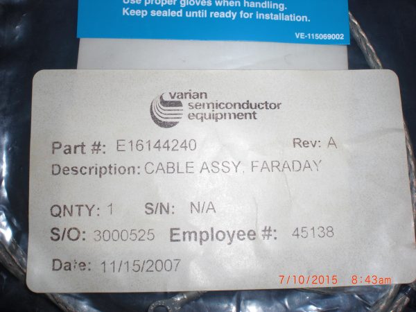 VARIAN E16144240 - Image 2