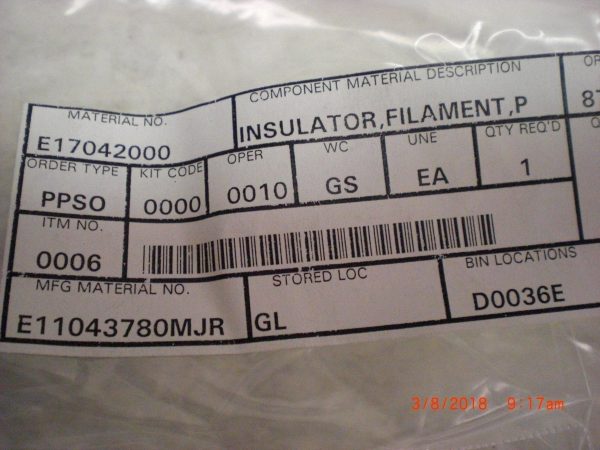 VARIAN E17042000