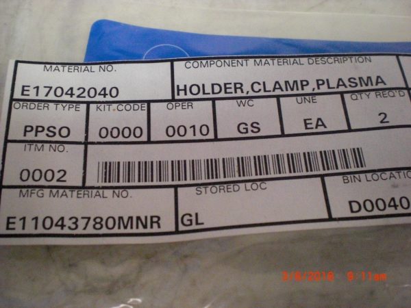 VARIAN E17042040 - Image 2