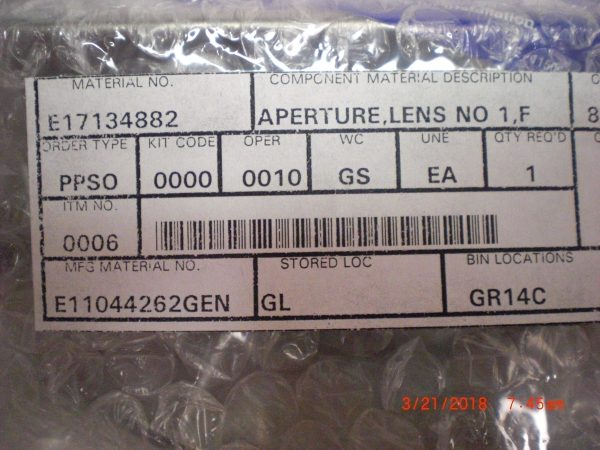 VARIAN E17134882 - Image 2