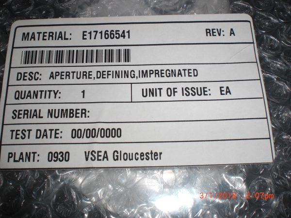 VARIAN E17166541 - Image 2