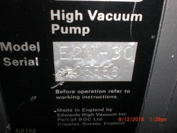 EDWARDS E2M30 - Image 3