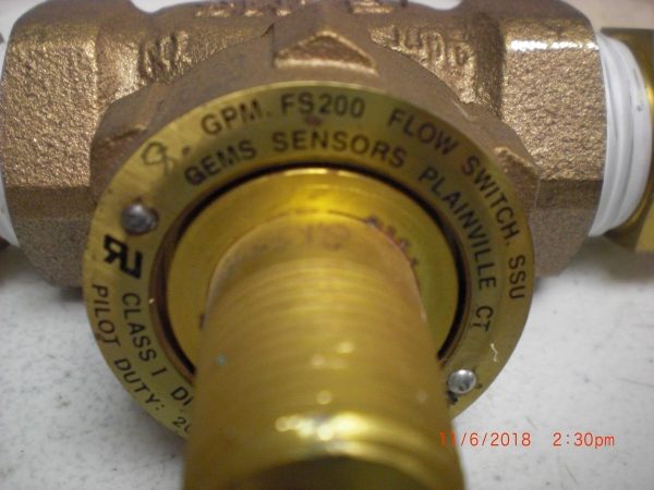 GEMS SENSORS & CONTROLS FS200