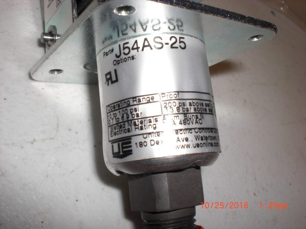 UNITED ELECTRIC CONTROLS J54AS25 - Image 2