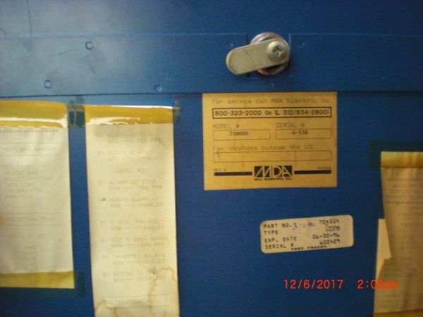 ZELLWEGER ANALYTICS INC(MDA) MDA7100OZONE - Image 2