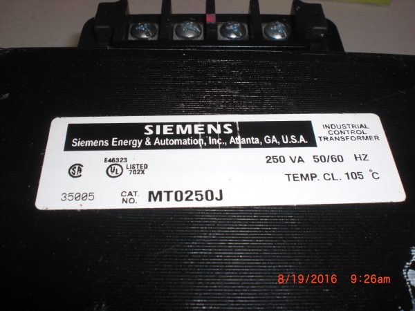 SIEMENS MT0250J - Image 2