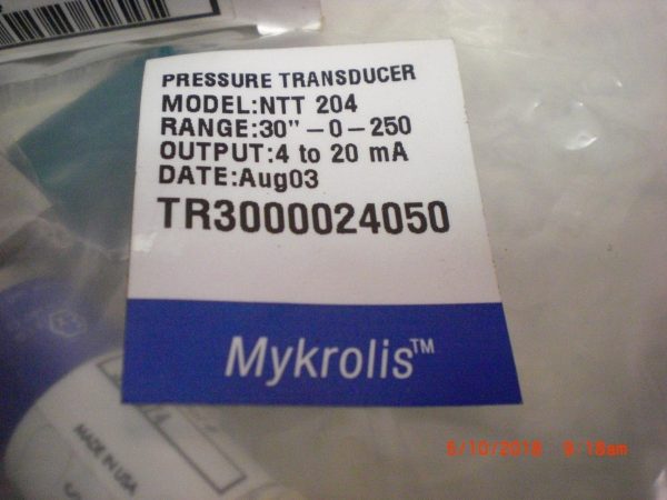 MILLIPORE NTT204 - Image 3