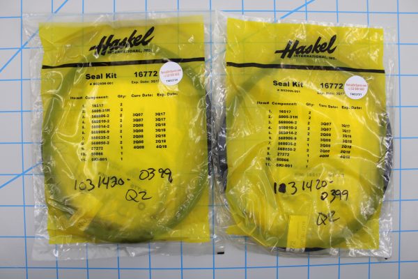 HASKEL INTERNATIONAL 16772LOTOF2