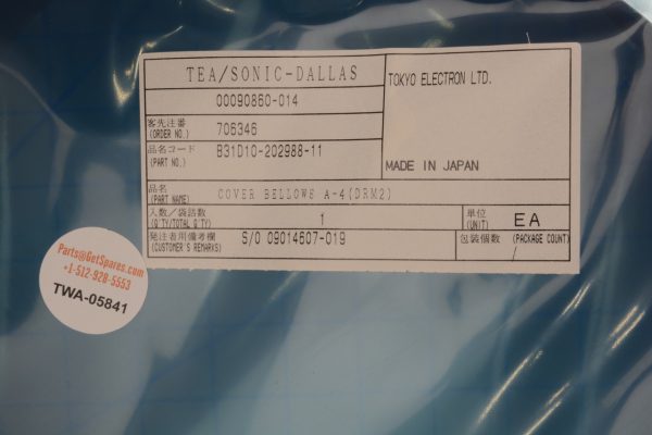 TOKYO ELECTRON TEL 1D1020298811 - Image 17
