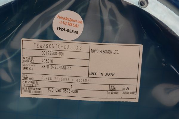 TOKYO ELECTRON TEL 1D1020298811