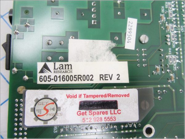 LAM RESEARCH CORPORATION 60501665002